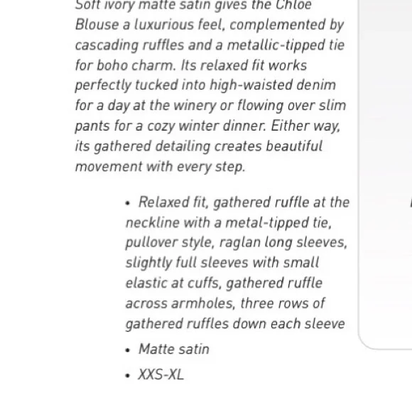 Cabi Chloe Blouse - Picture 5 of 5